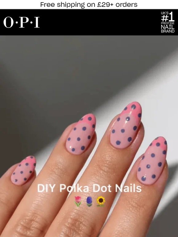 30% OFF POLKA DOT Nails