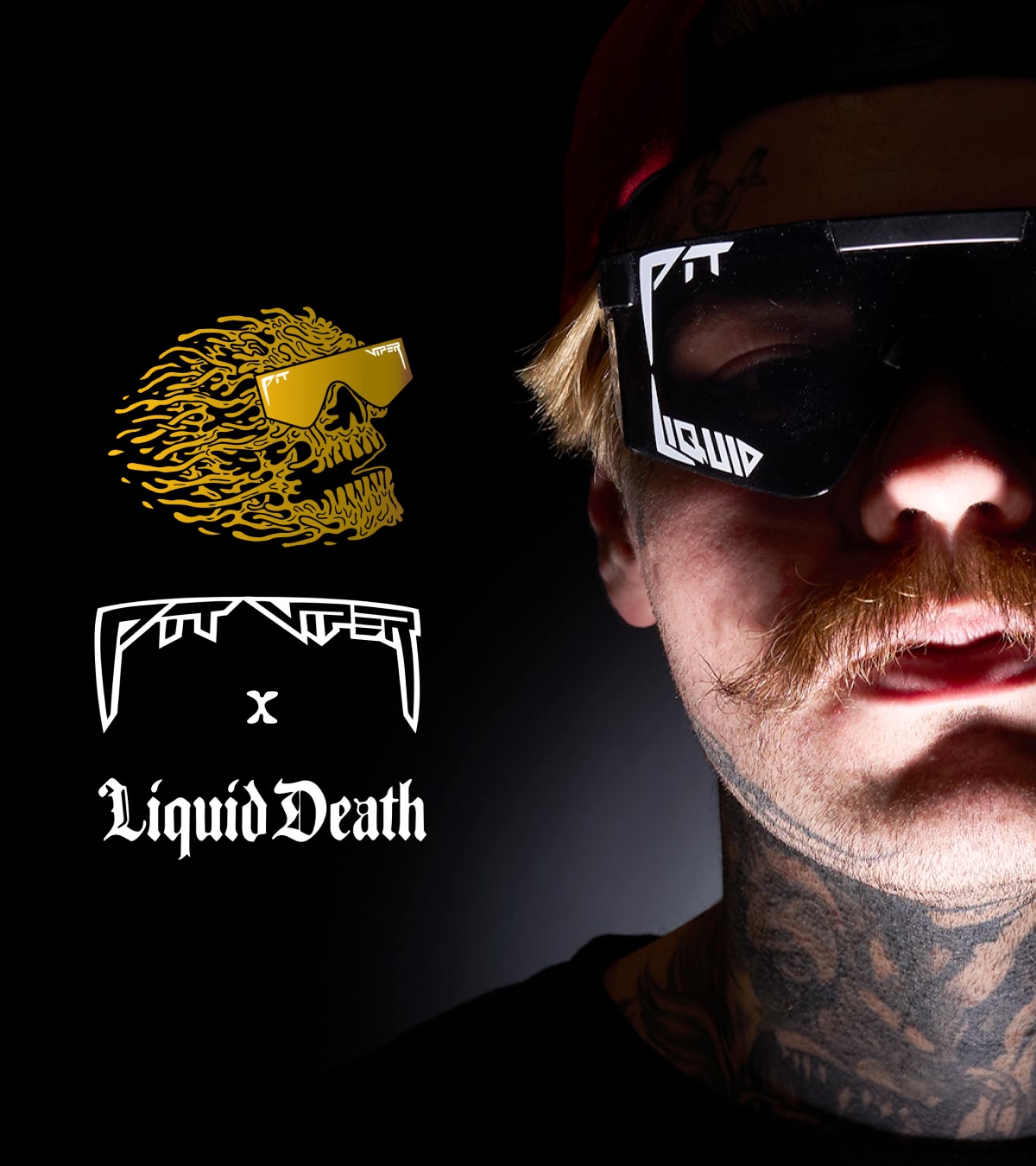 Shop Pit Vipers, including their collab with Liquid Death