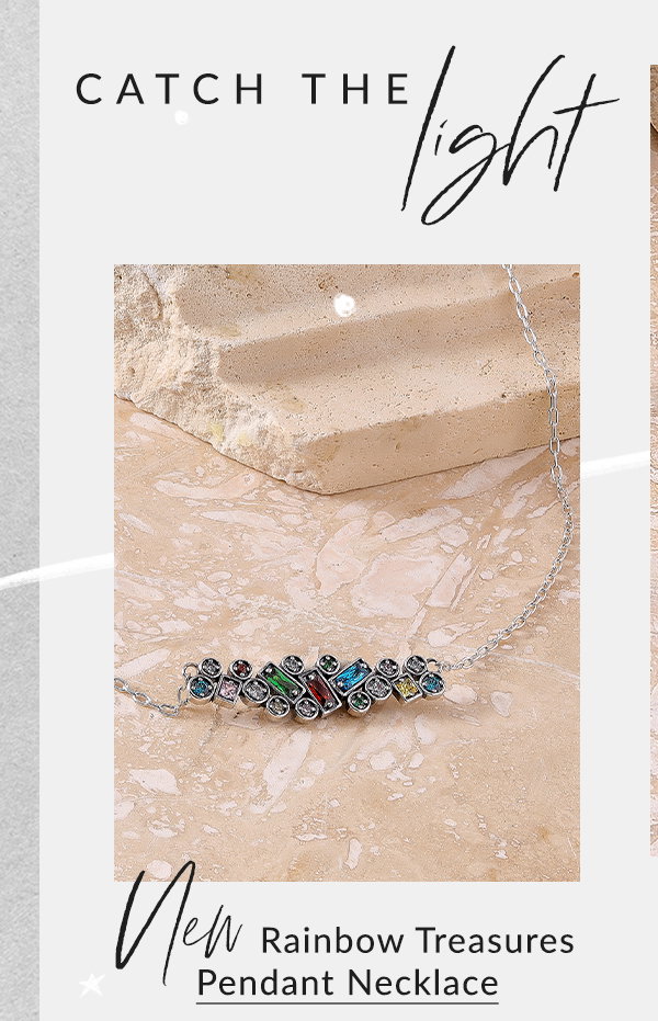 Rainbow Treasures Necklace