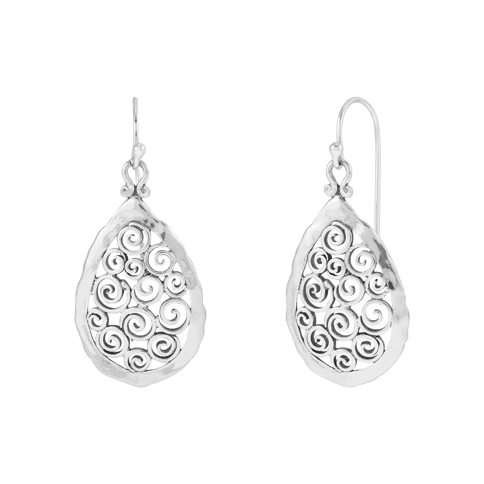 Dancing Scroll Drop Earrings
