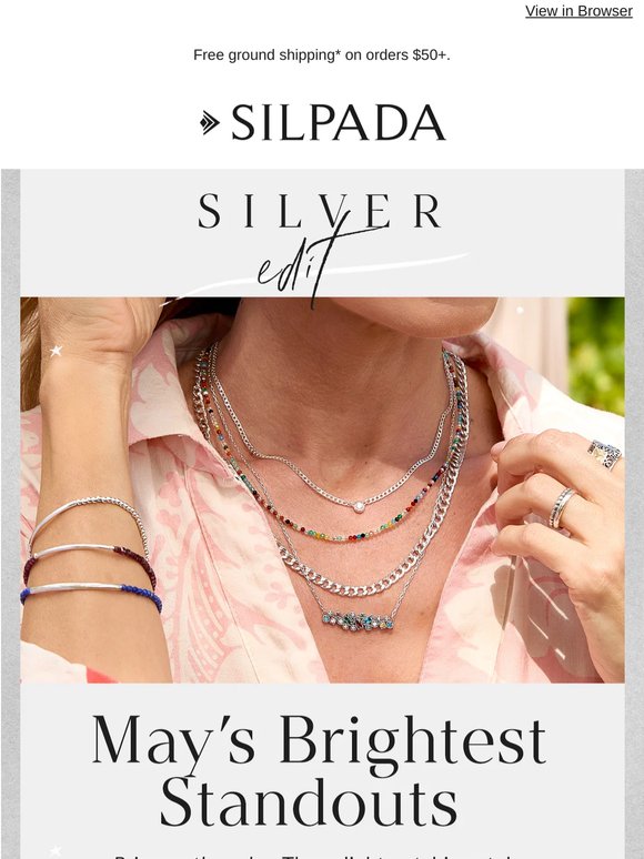 The silver styles having their moment ✨