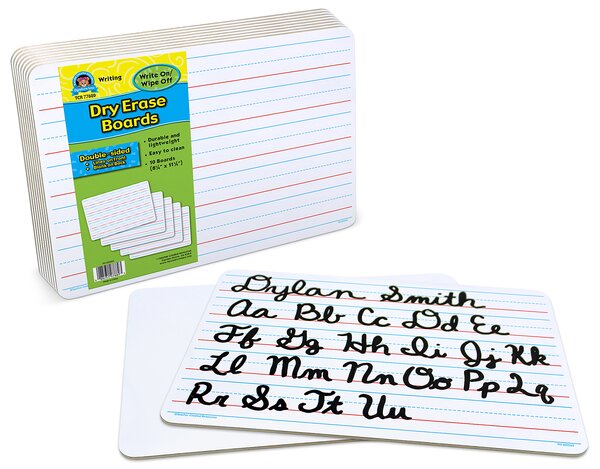 Image of Double-Sided Writing Dry Erase Boards
