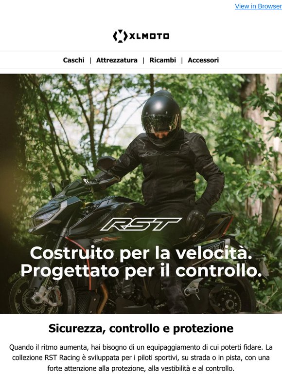 Scopri le novità della collezione RST Racing