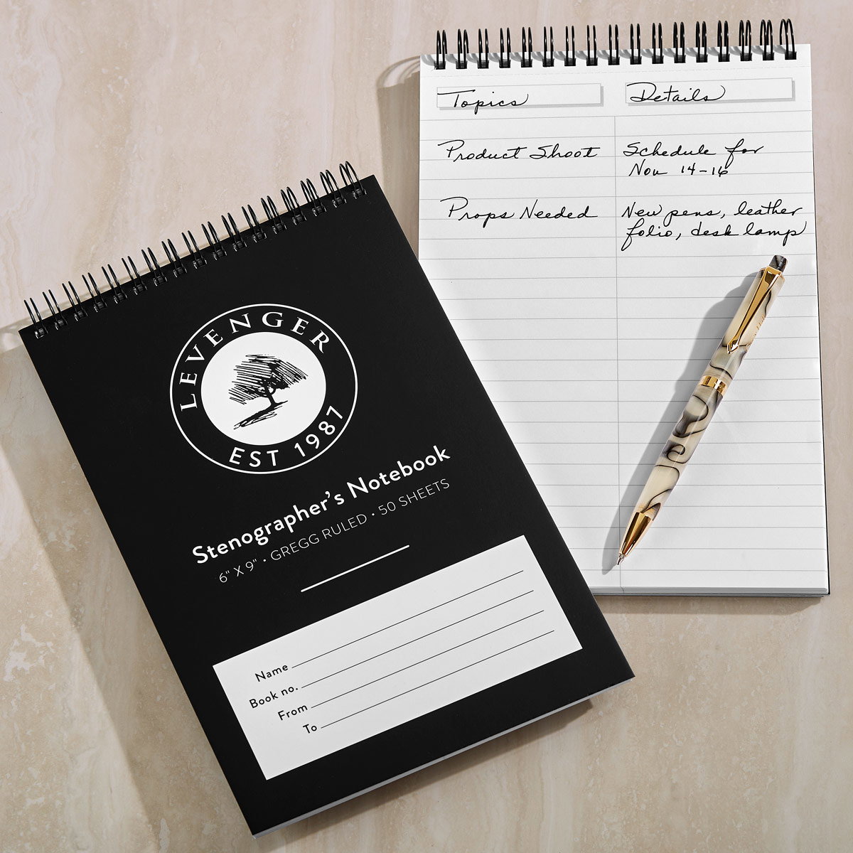Wired Steno Pads (set of 2)