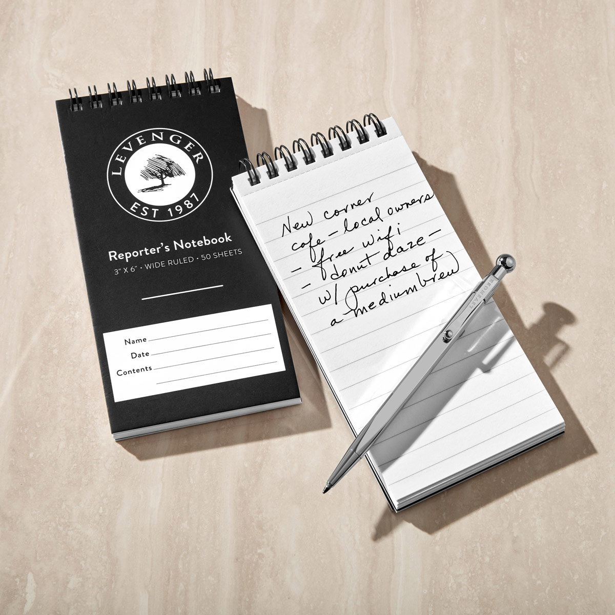 Wired Reporter Notebook Pads (set of 2)
