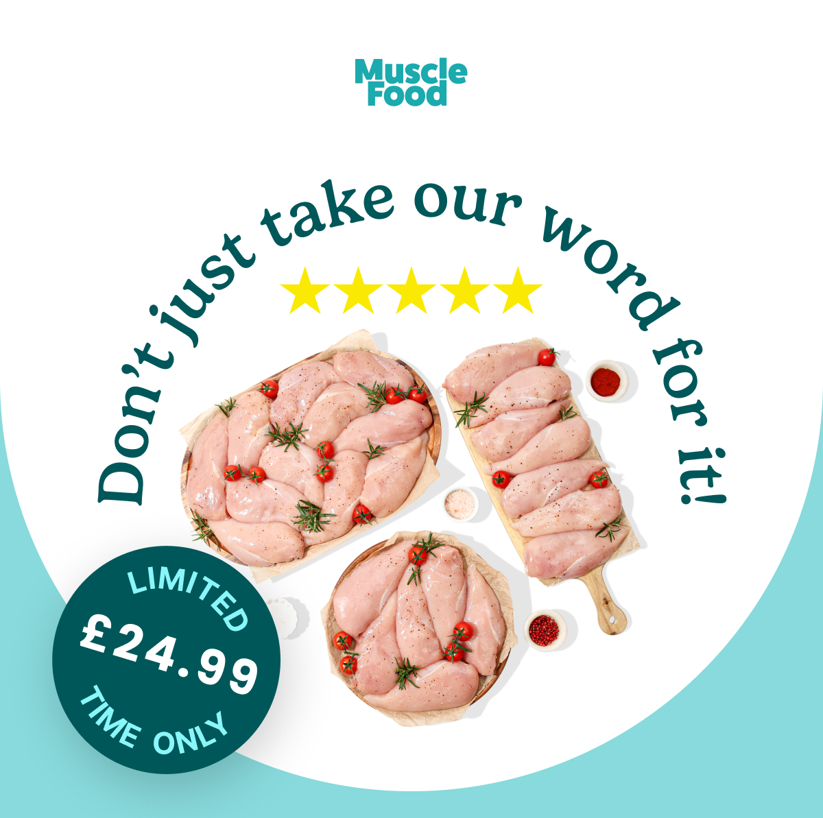 5kg of Chicken £24.99