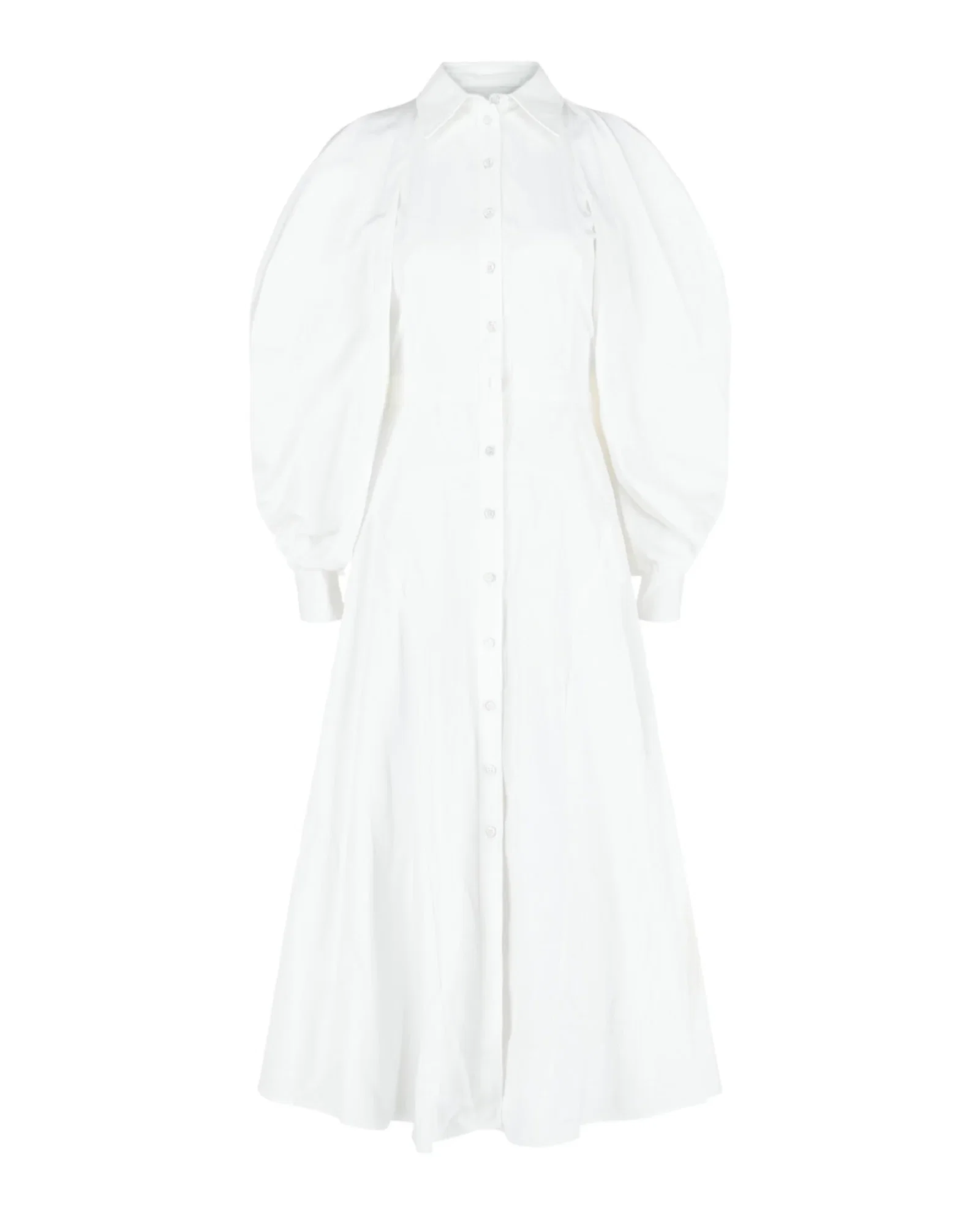 Image of Alexander McQueen Cold-Shoulder Dress