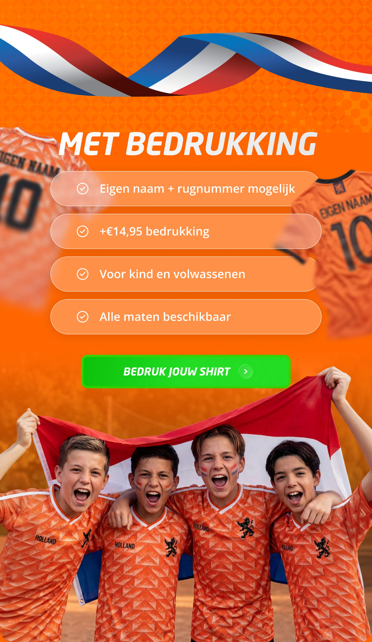 Met bedrukking