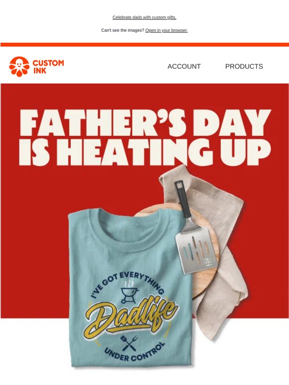 Order by Tuesday (6/2) for free shipping in time for Father's Day!