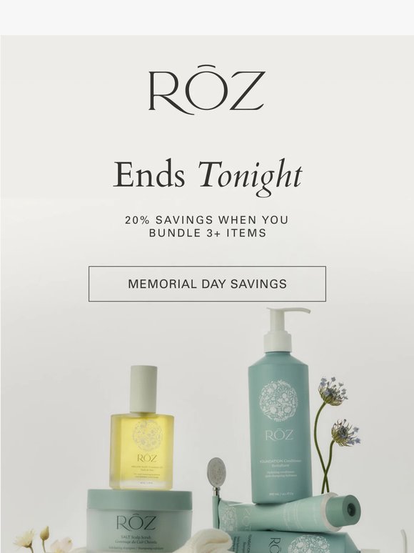 Last Chance! 🩵 20% Savings