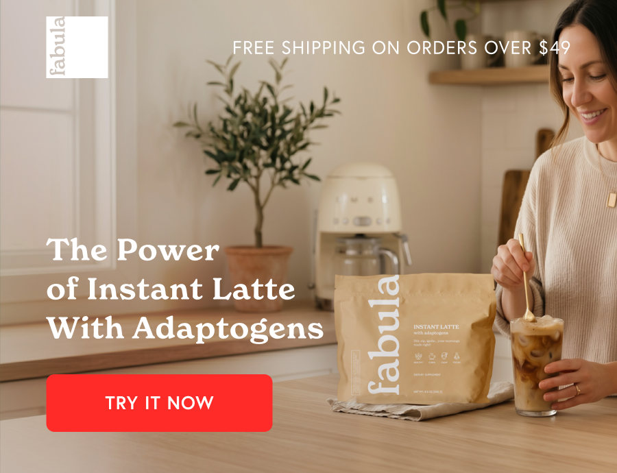 The Power Of Instant  Latte with Adaptogens