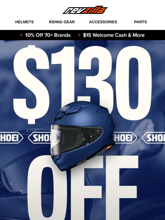 Shoei RF-1400 Helmets On Sale Now!