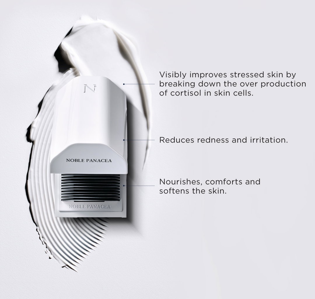 Skin is visibly improved. Redness and irritation are reduced. The formula nourishes, comforts and softens skin.