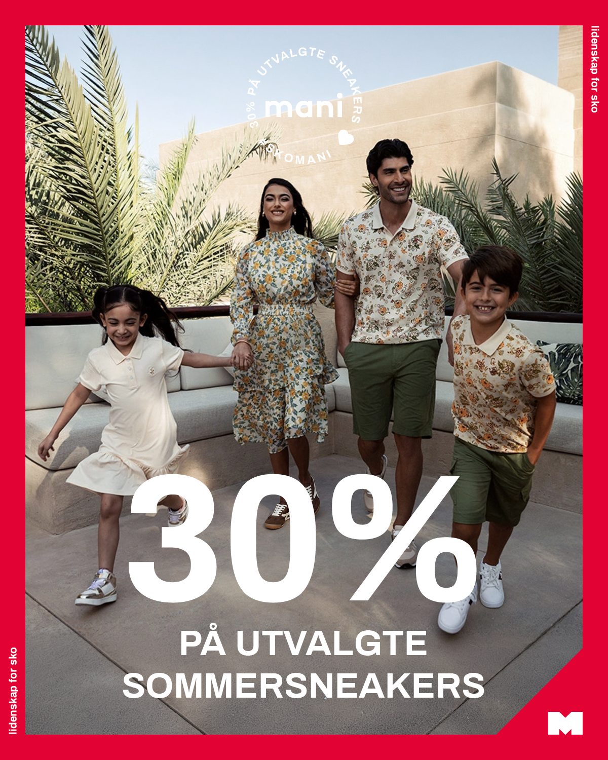 30% på flotte sneakers til sommeren