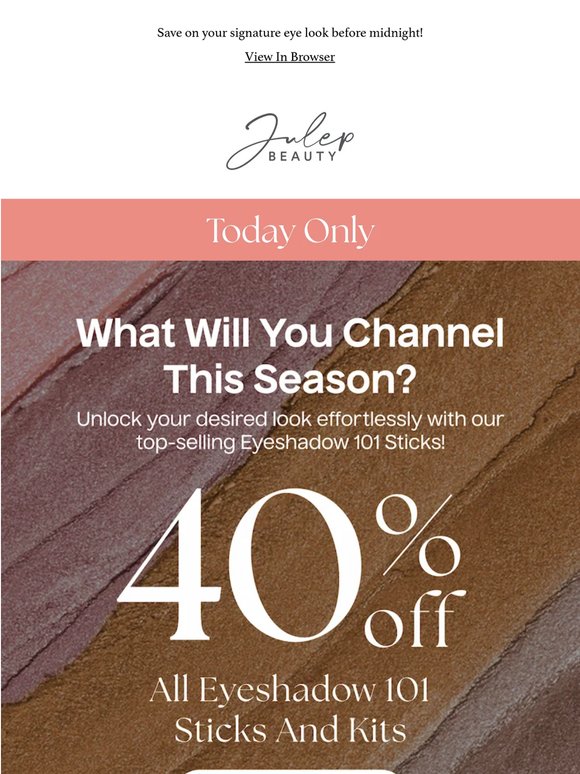 Eyeshadow 101 Sale Ends Soon 🔥 40% Off