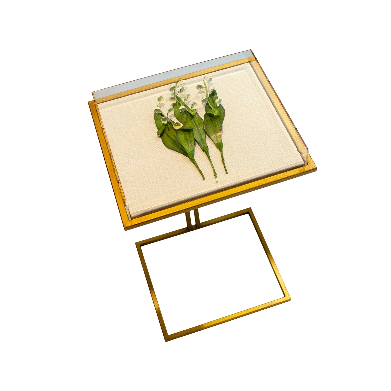 Image of Handmade Metal Table Lily of the Valley