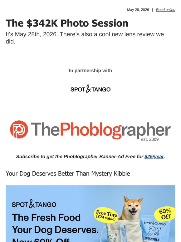 The $342K Photo Session