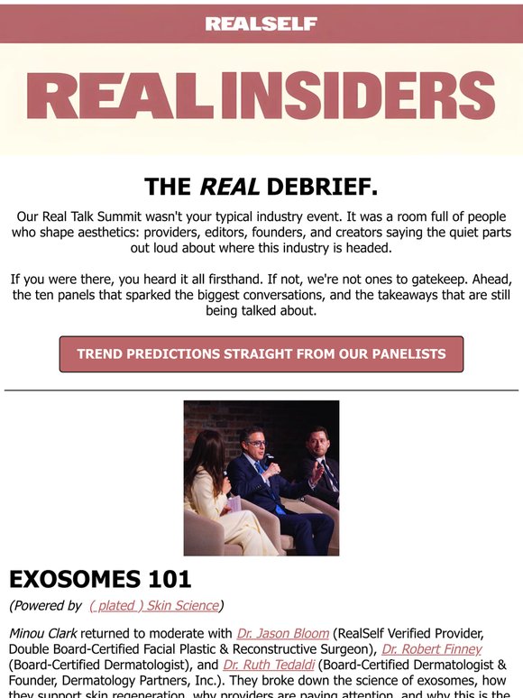 The Hottest Takeaways From Our Real Talk Summit