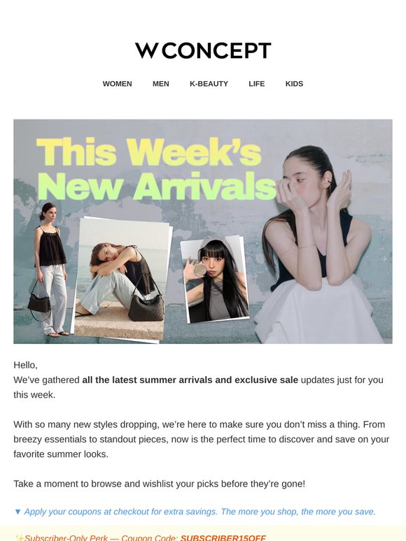 New In & Sale: Fresh Summer + Exclusive Deals 🌞