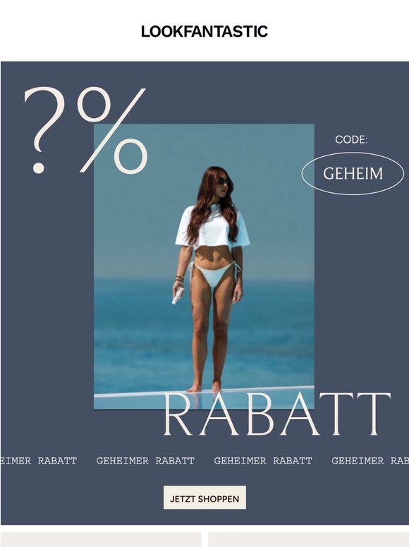 Das heißeste Angebot des Sommers ist da...