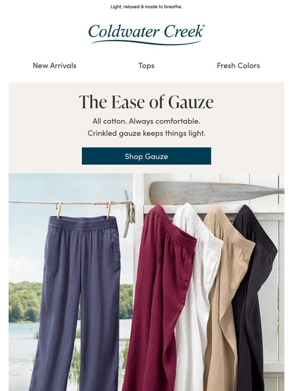 The Season Points to Gauze