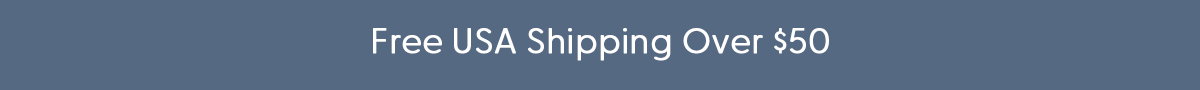 Free USA shipping over $50