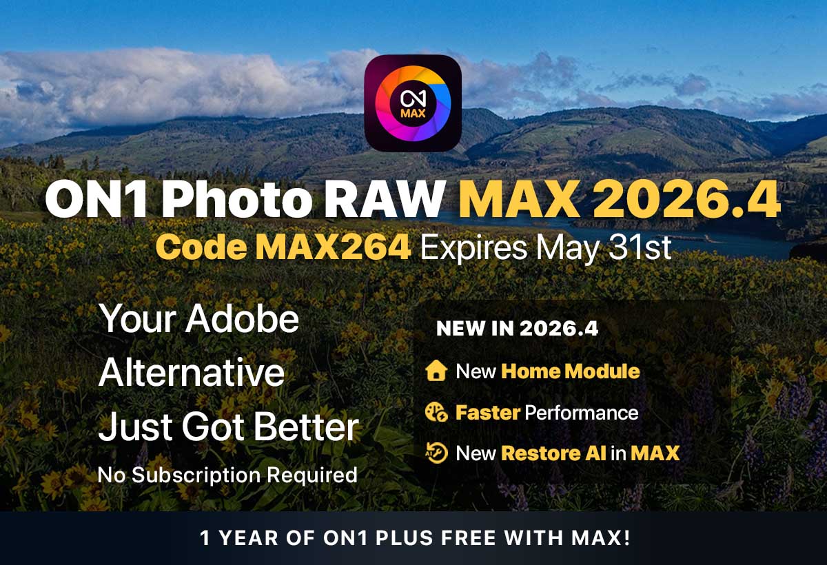 New ON1 Photo RAW 2026.4 - Coupon Enclosed
