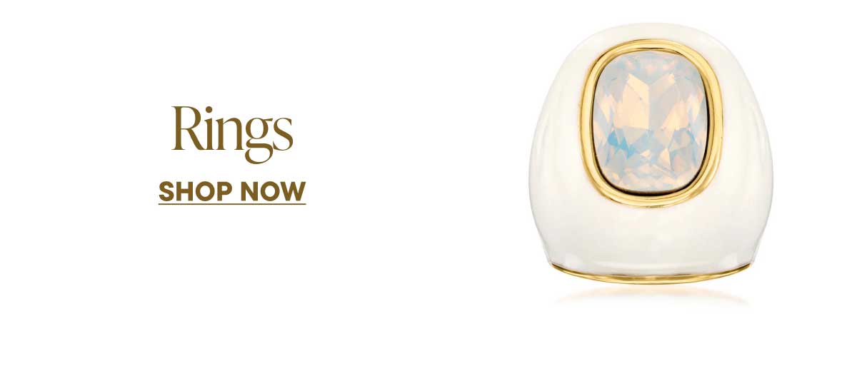 Rings. Shop Now