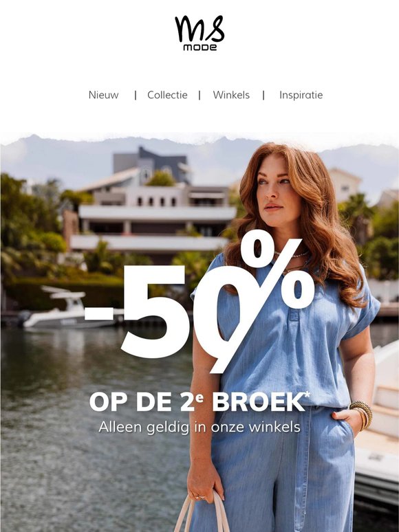 Mix jouw look | 2e broek nu -50% in de winkel