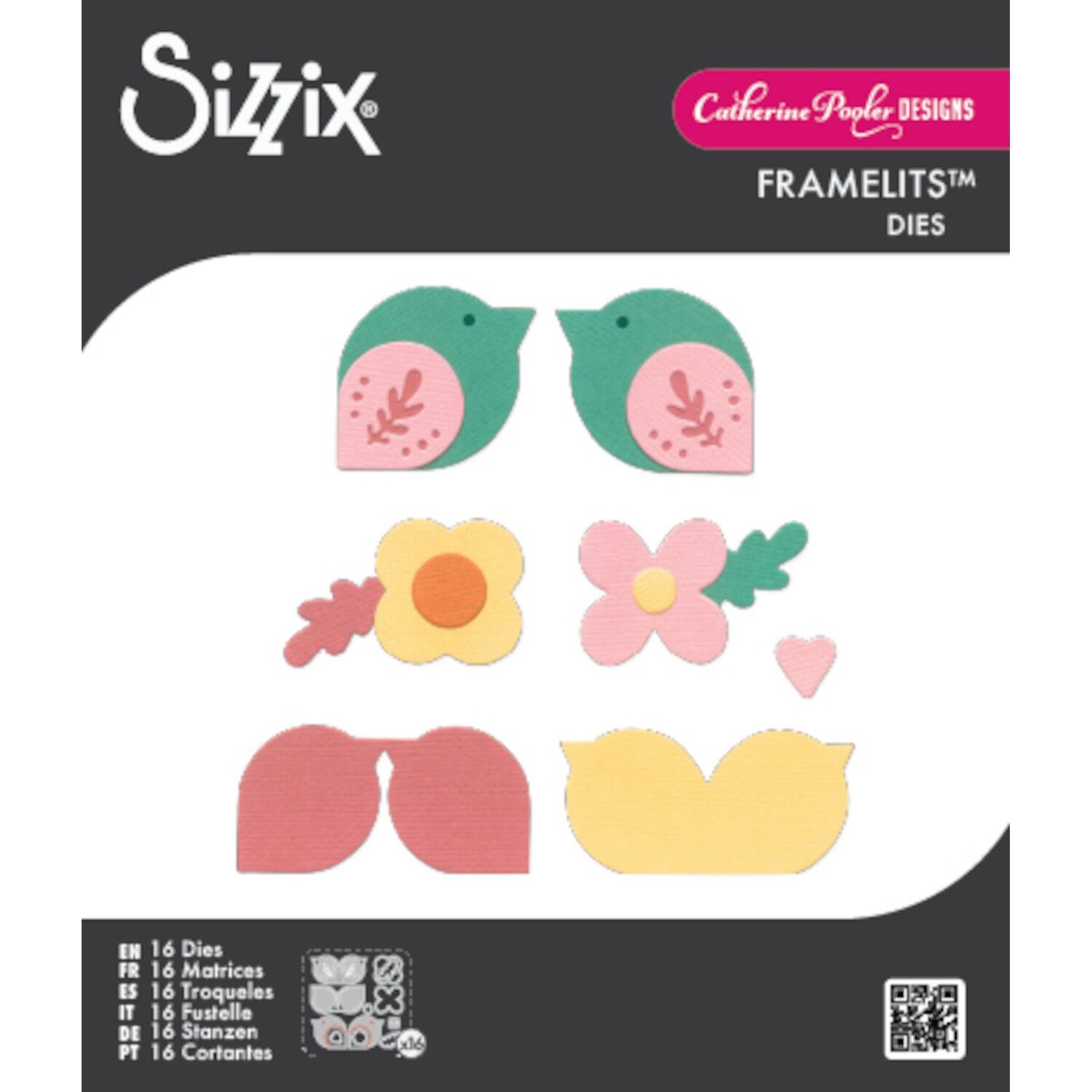 Framelits Die Set Birds & Blooms