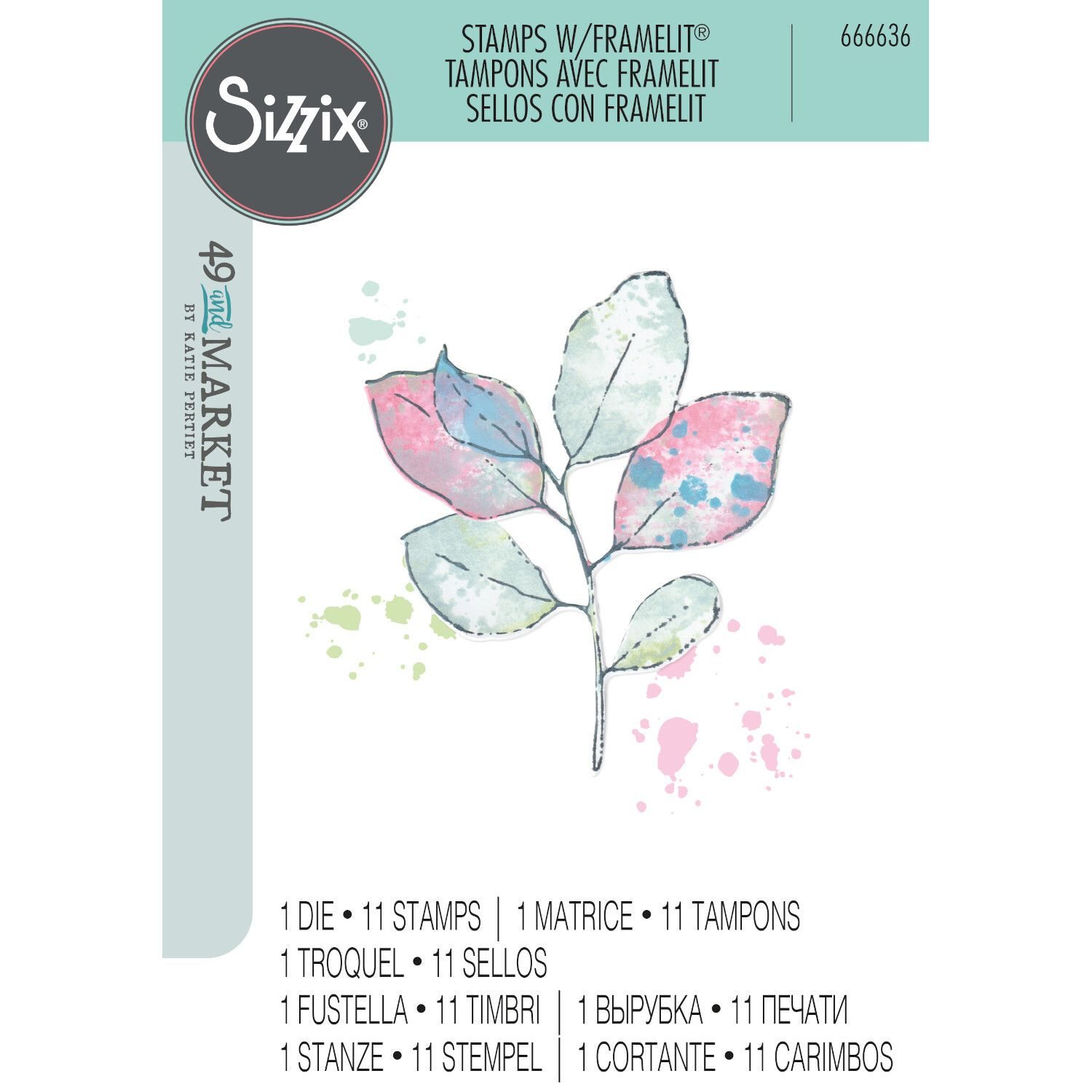 Leaves Clear Stamps & Framelits Set
