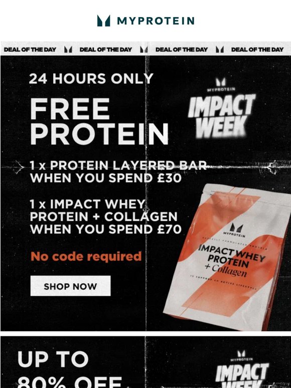Did someone say FREE Protein?