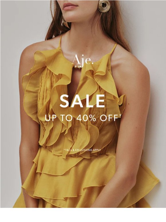 Coveted Styles, Up To 40% Off*