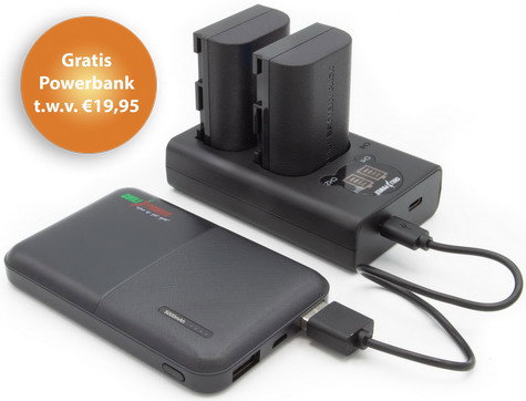 ChiliPower USB Duo Kits  + 5000mAh powerbank cadeau