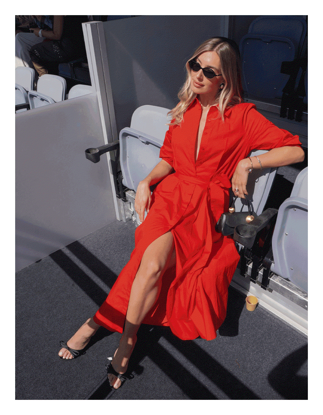 Sally Cotton Shirt Midi Dress