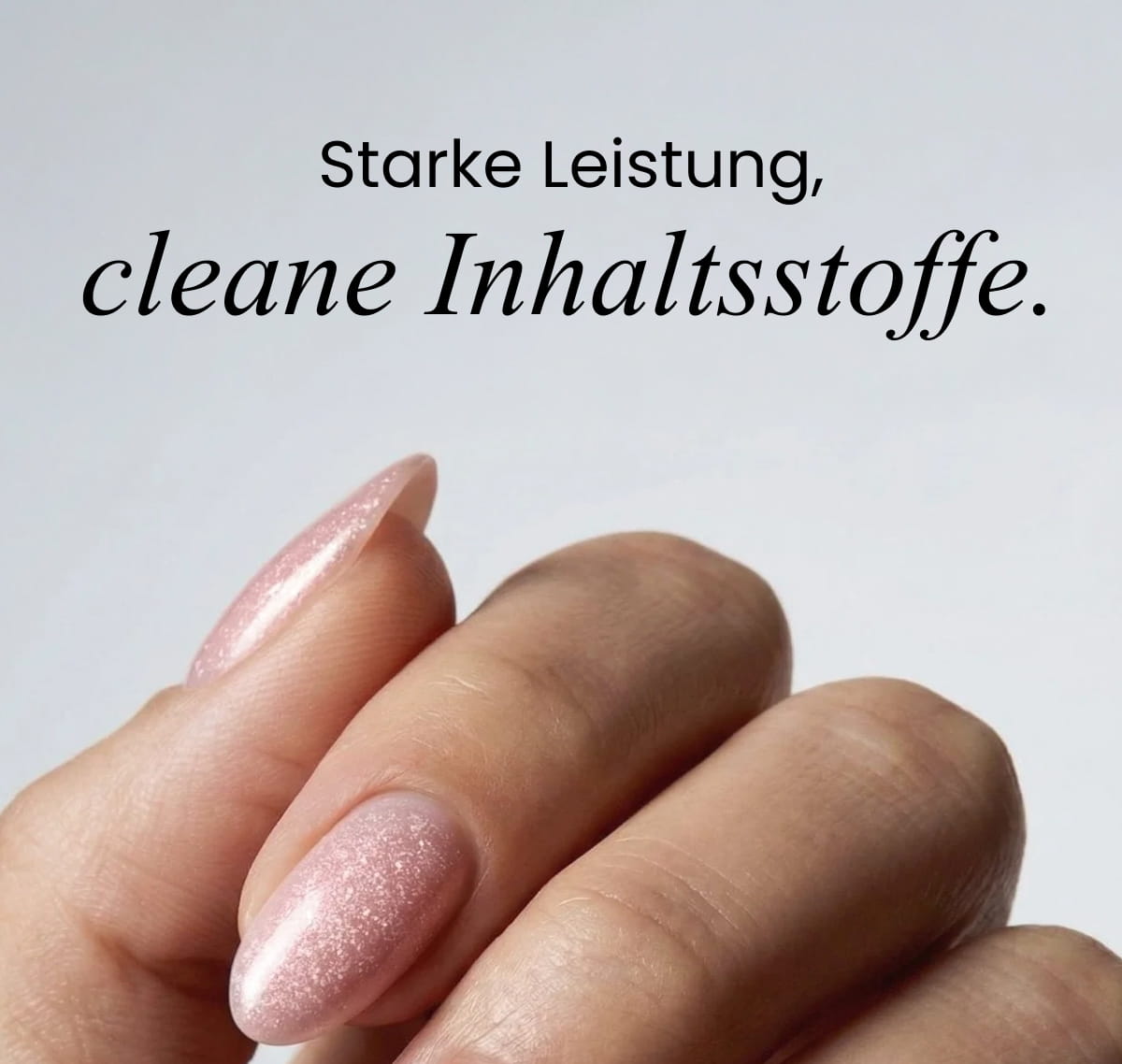 cleane Inhaltsstoffe.