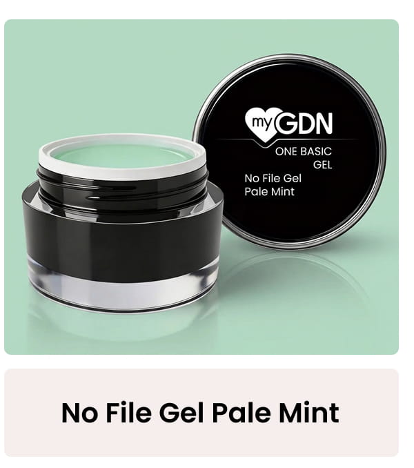 No File Gel Pale Mint
