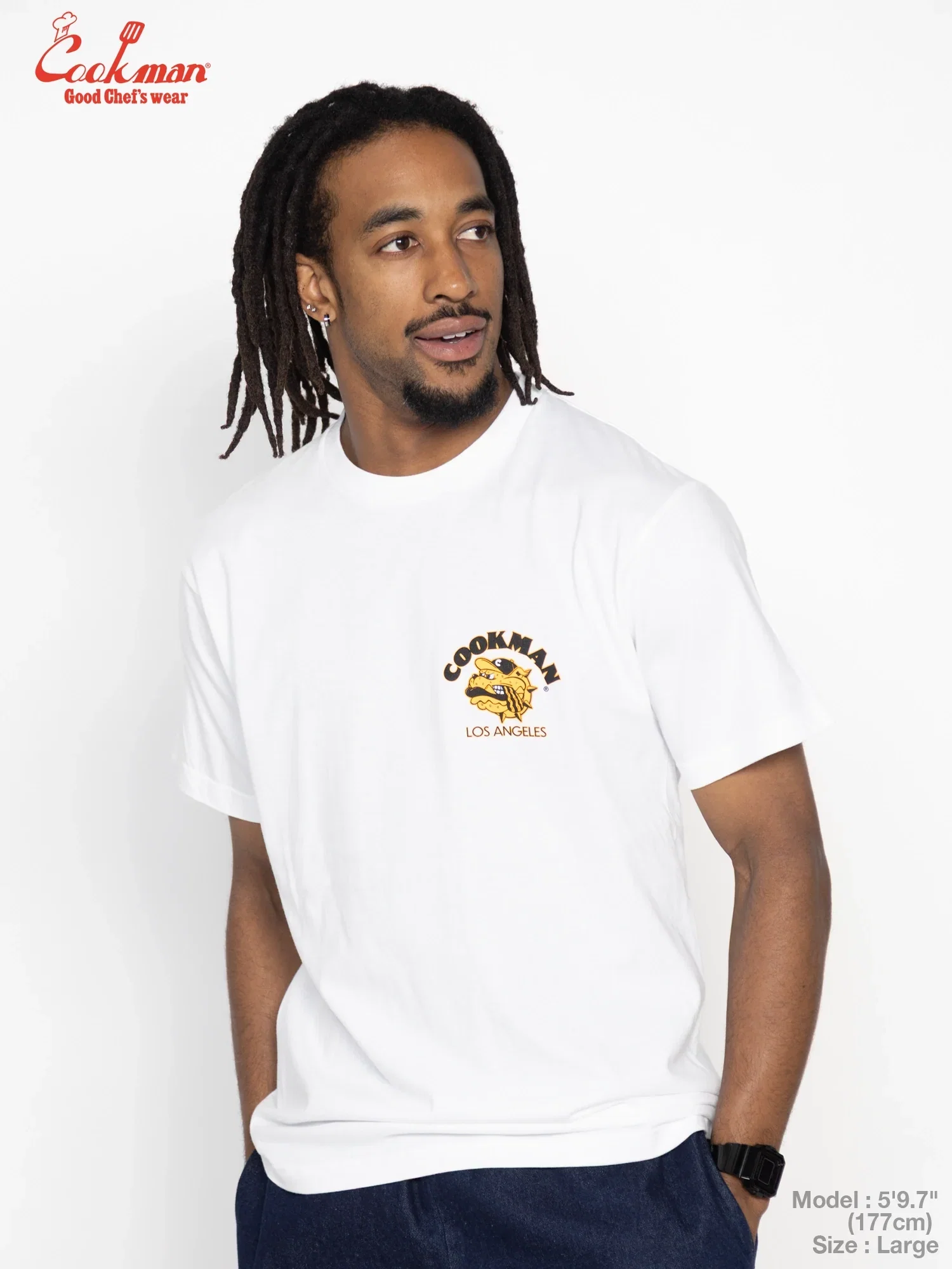 Image of Tees - Burger Dog : White