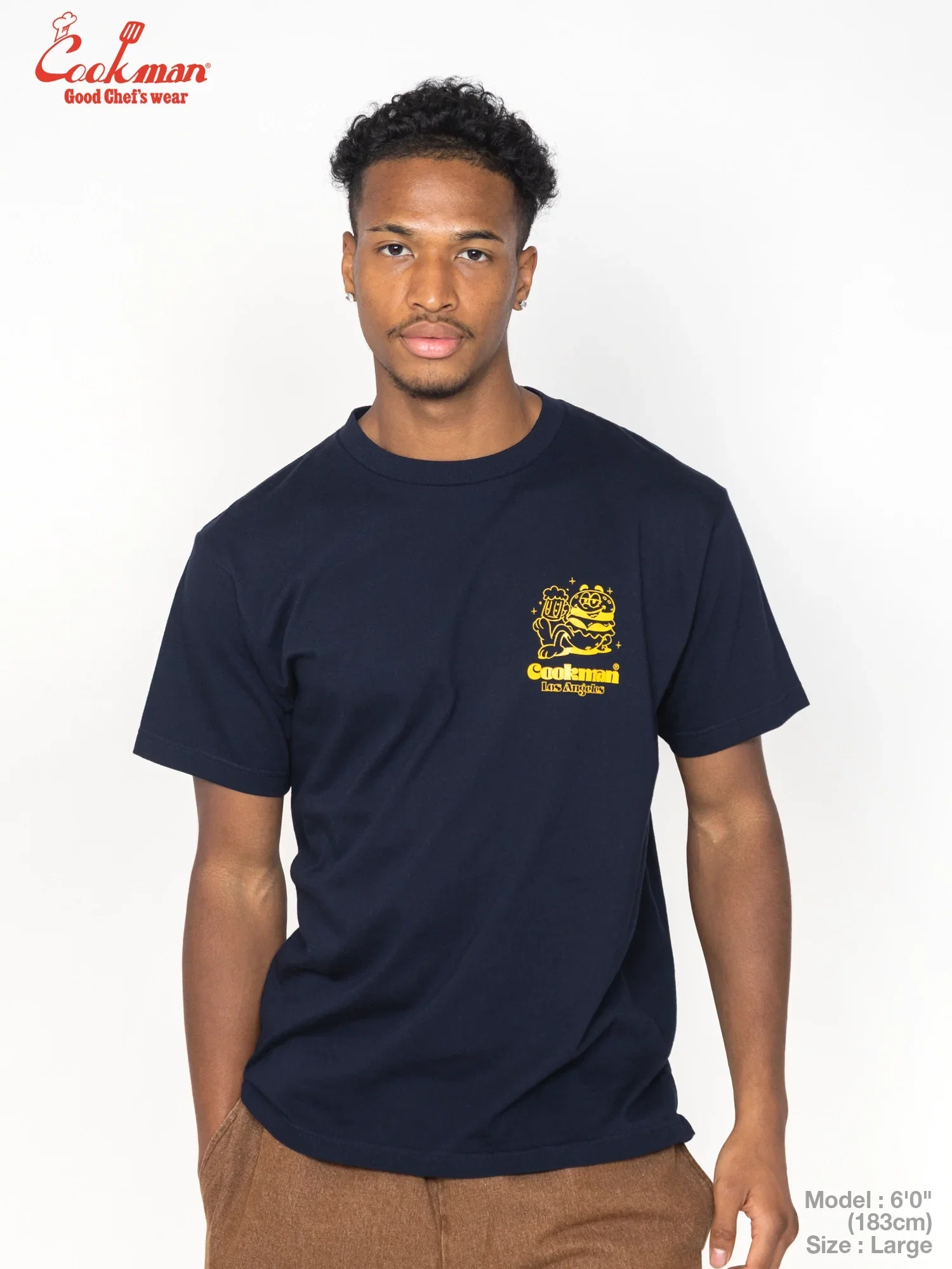 Image of Tees - Cheers Burger : Navy