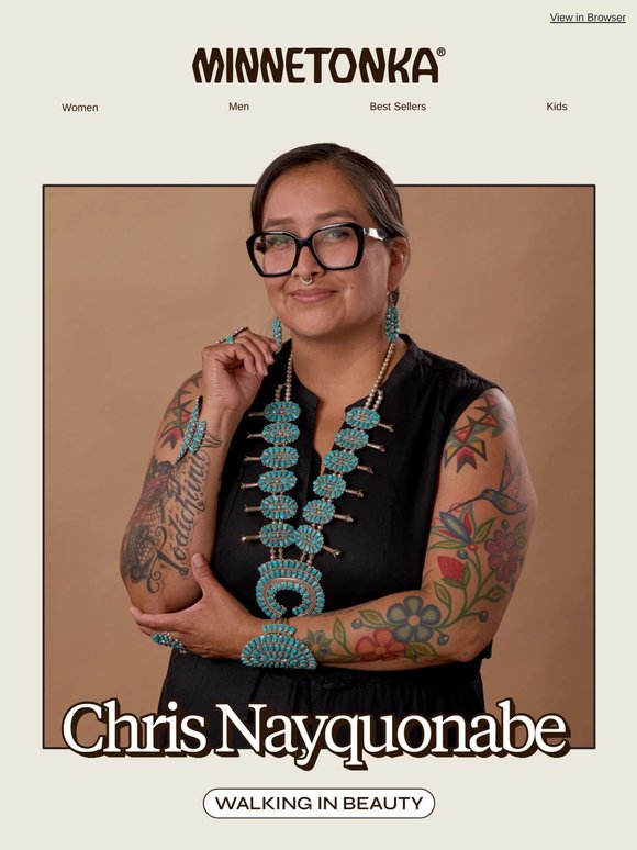 Chris Nayquonabe's Nizhoni Collection