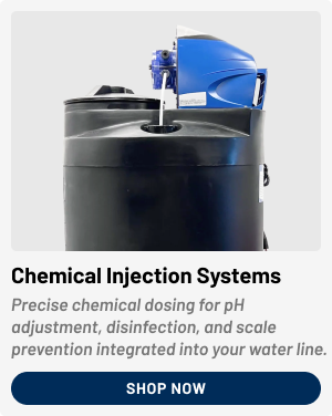 AXEON Chemical Injection Systems - Precise chemical dosing for pH adjustment, disinfection, and scale prevention — integrated into your water line. | Shop Now