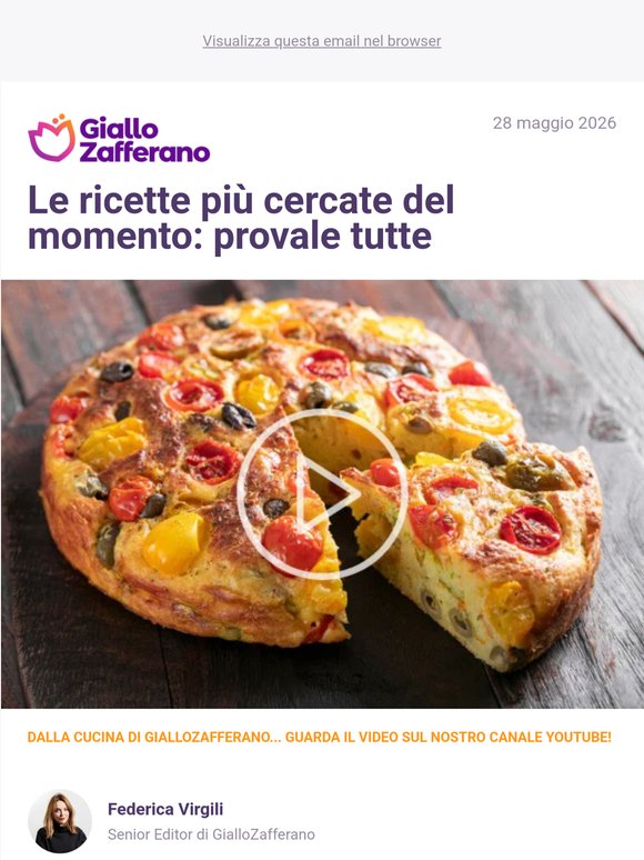 Le ricette più cercate del momento