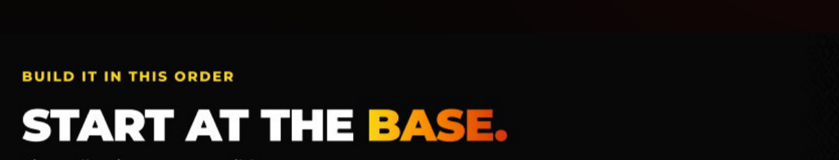 Dark orange black background