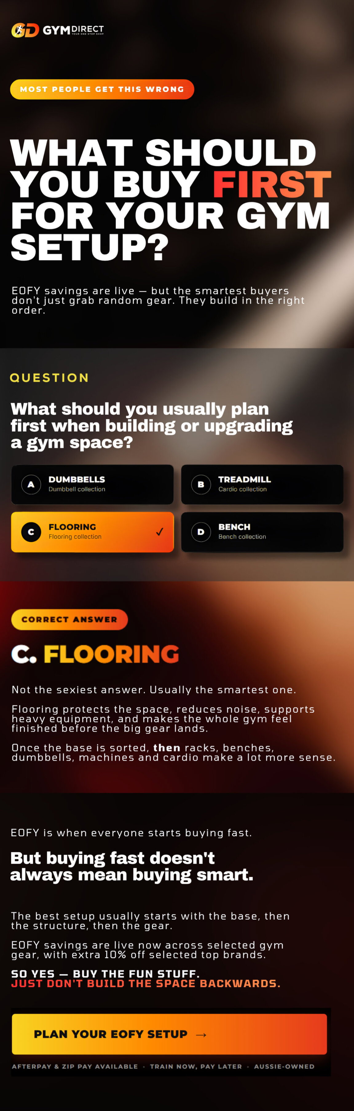 Dark orange black background