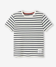 Short-Sleeved Sailor-Style T-Shirt