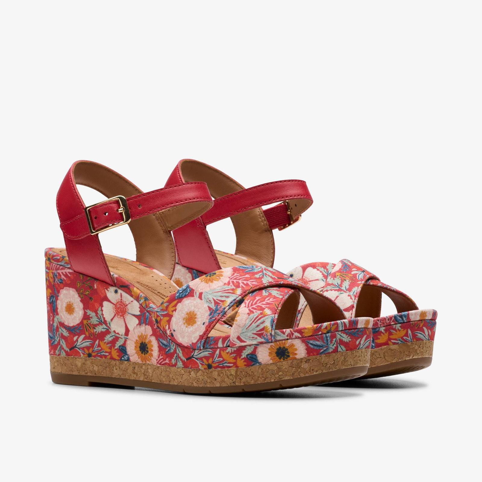 Shop Chicly Floral Red Print