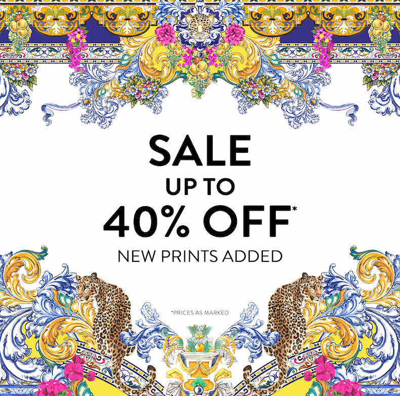 NEW PRINTS ADDED | UP TO 40% OFF*