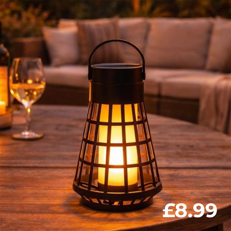 Solar Lantern Dancing Flame