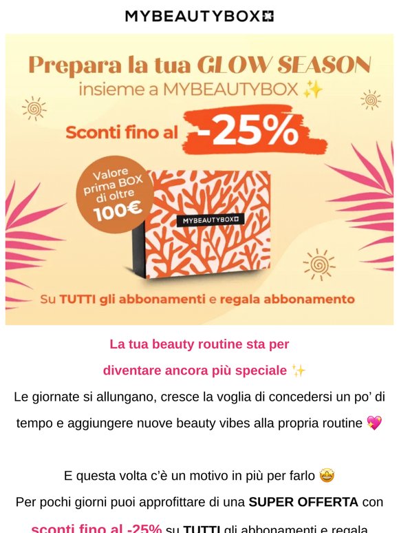 Sconti fino al -25%? Sì 😍