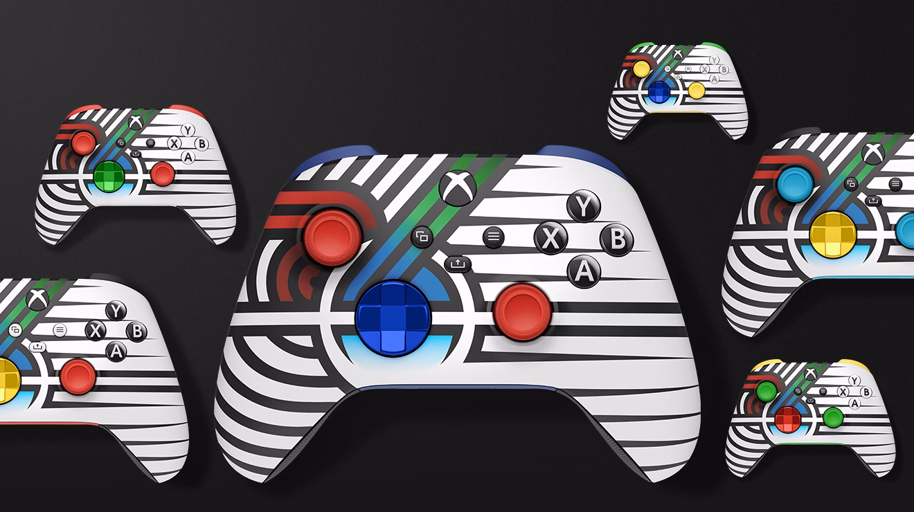 Xbox Design Lab: Team Spirit limited edition controller.